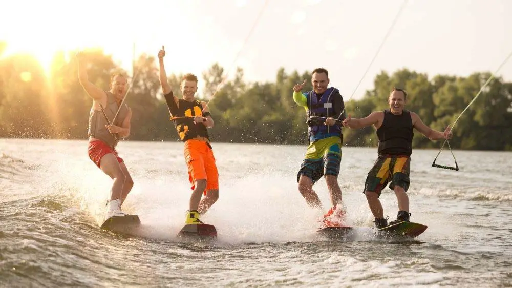 wakeboarding