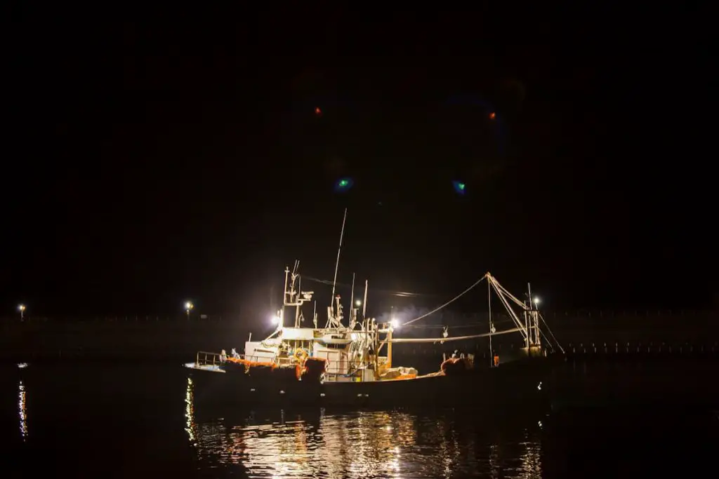 Big fish are active at night making nighttime a great time to fish.