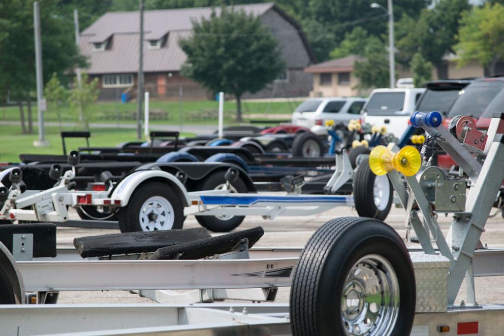 Building Boat Trailer Bunks With Composite Decking