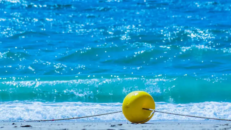 Install a Buoy Ball Float to keep your kayak from drifting