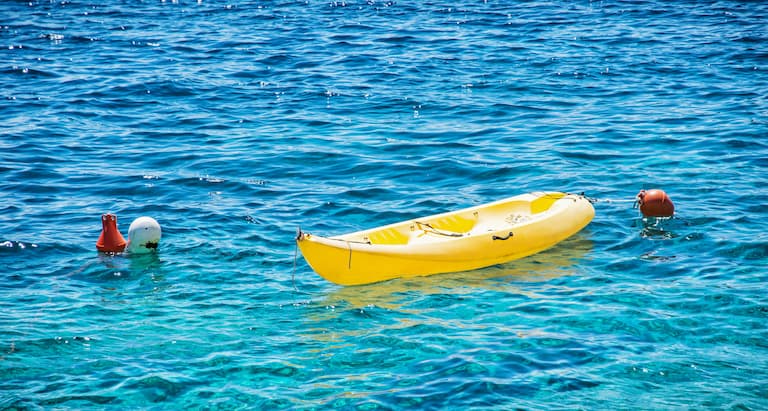 Use a Kayak Anchor to keep your kayak from drifting