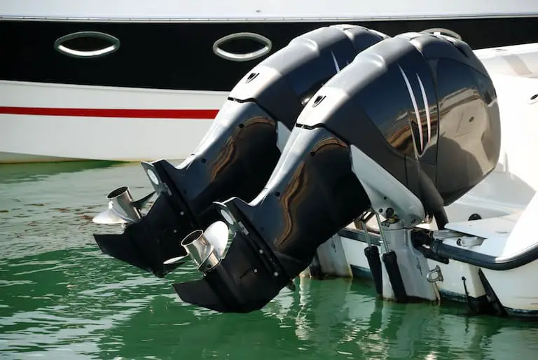 Improper Tilt of the Outboard Motor Can Cause Loss of Power