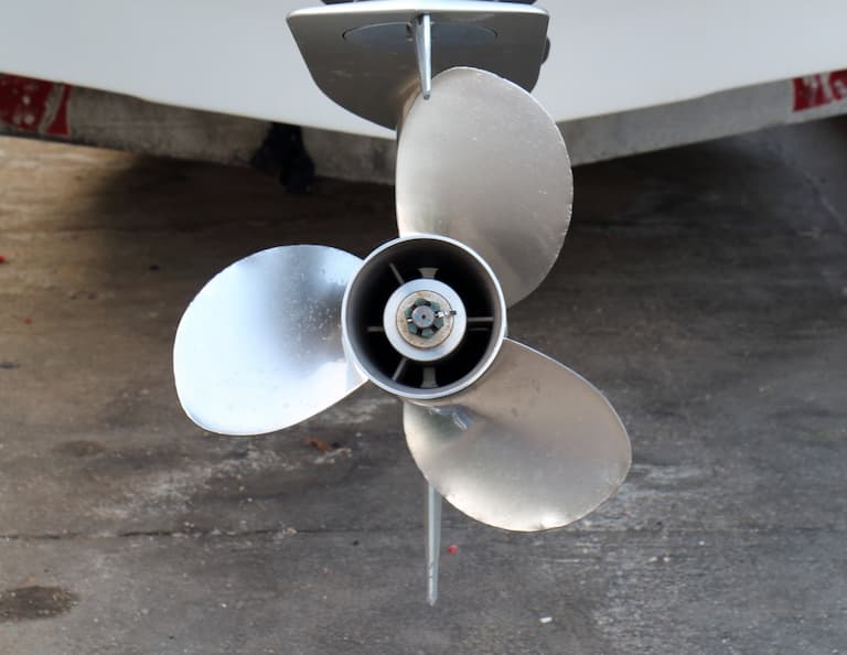 A Spun Propeller Will Limit Boat Speed and Power