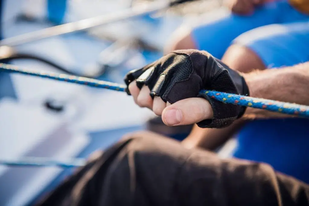 wear fingerless gloves to avoid blisters kayaking