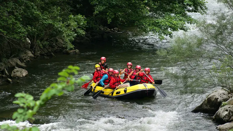 Navigating Different Water Conditions in a canoe or raft: Flatwater to Whitewater